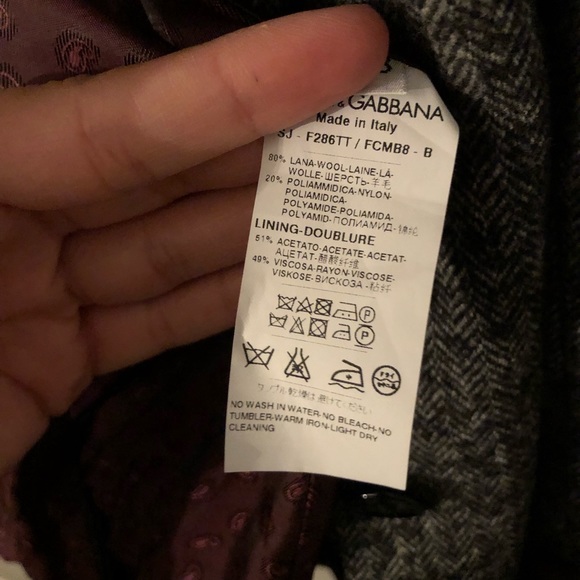 Dolce & Gabbana wool blazer womans nwot - Picture 5 of 5